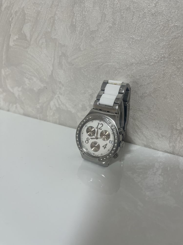 SWATCH Irony Chrono Stainless , модель: YCS511G