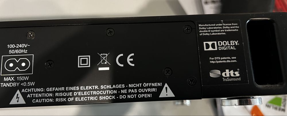 Canton dm 50 soundbar uszkodzony