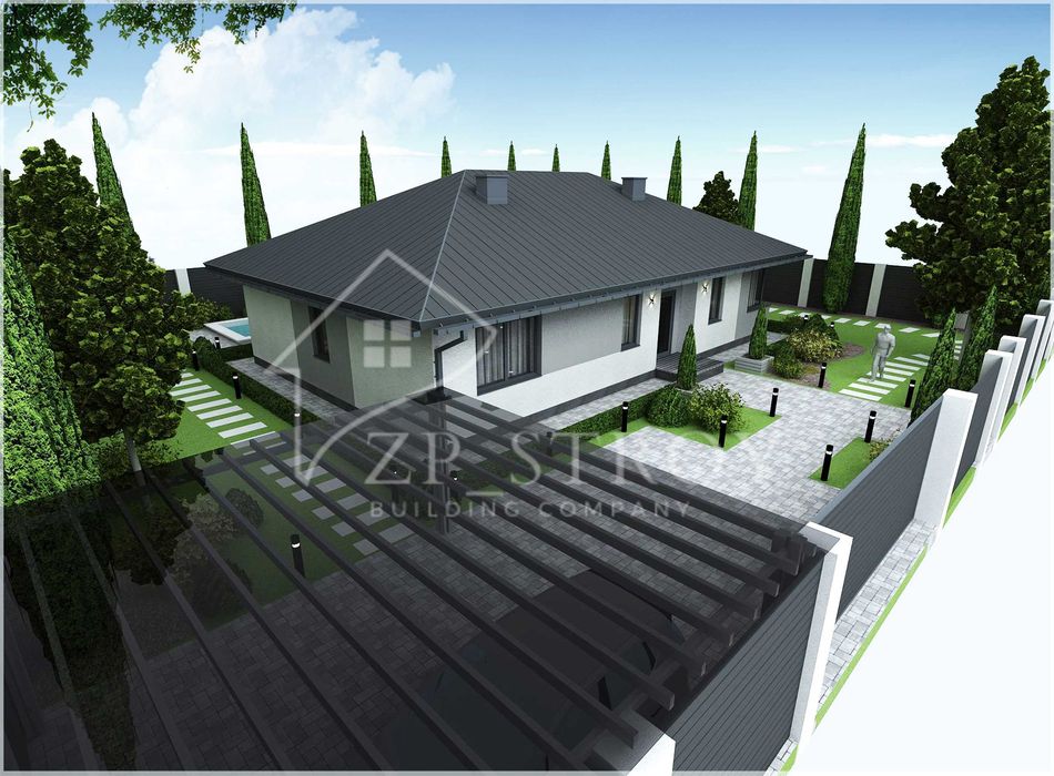 Современный  дом на Правом