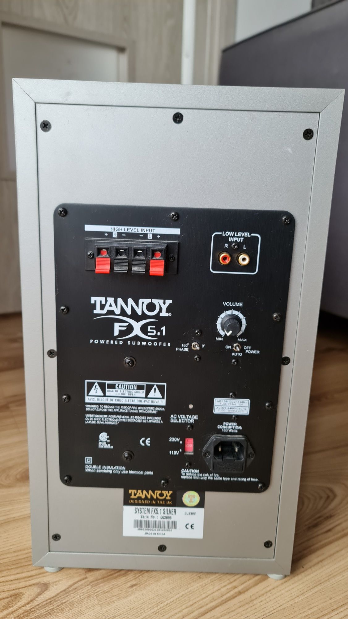 TANNOY FX 5.1 Subwoofer