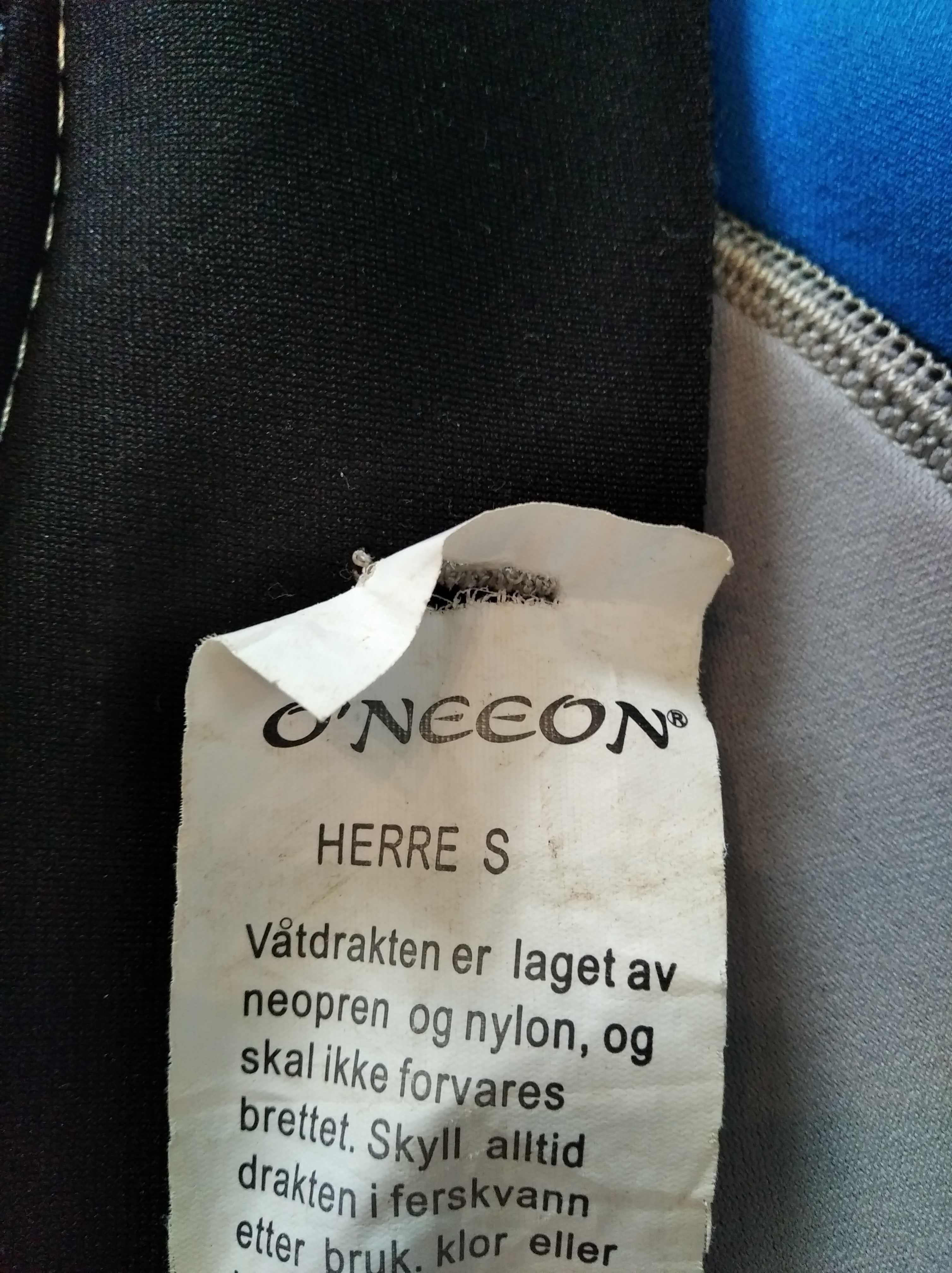 Pianka neopren męska długa kombinezon O'neeon roz. S neoprenowa