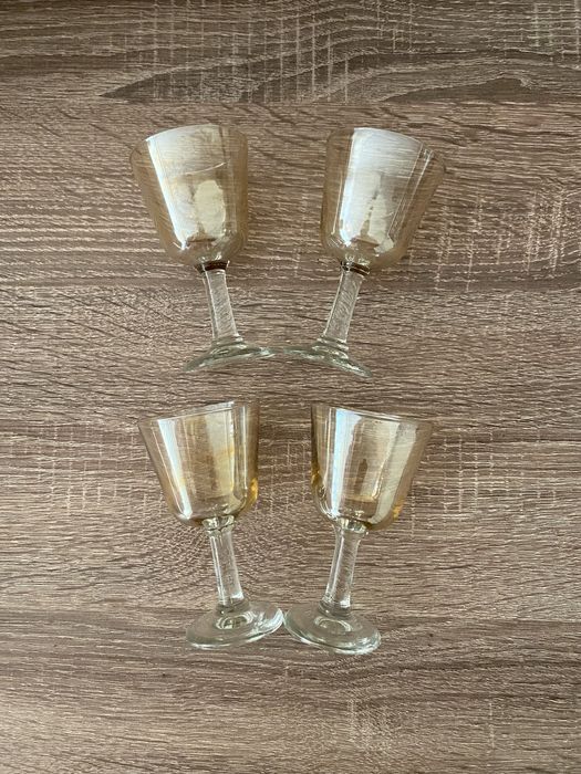 Бокалы на ножке, рюмки, стопки, СССР | Набір чарок на ніжці