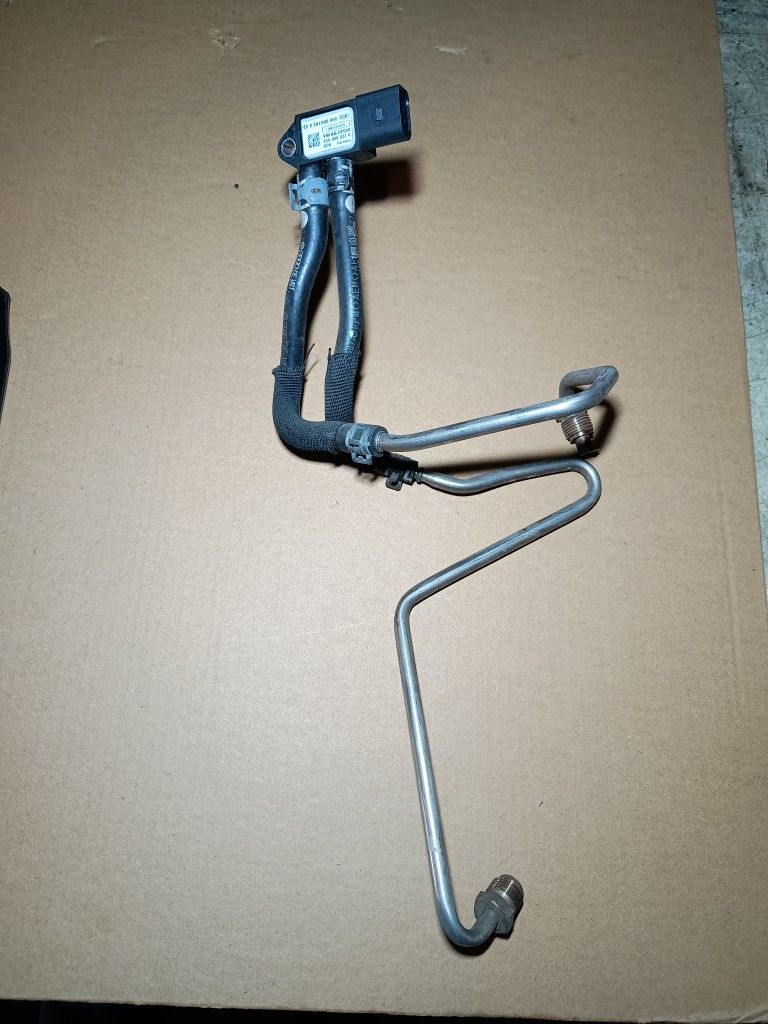 Czujnik ciśnienia spalin DPF Audi A4 B8 2.0tdi oryginał komplet