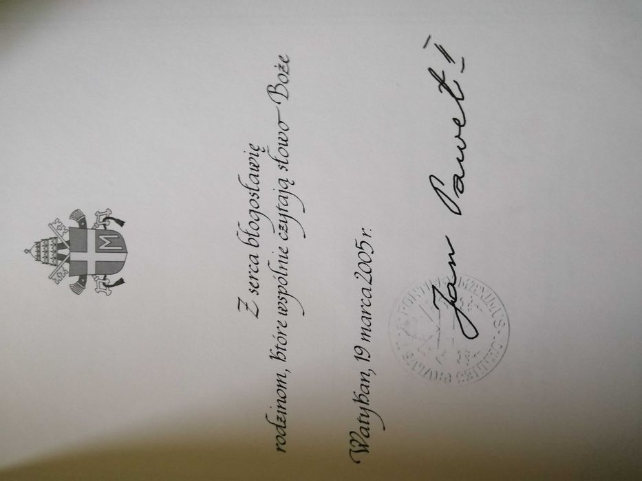 Biblia jubileuszowa fatimska