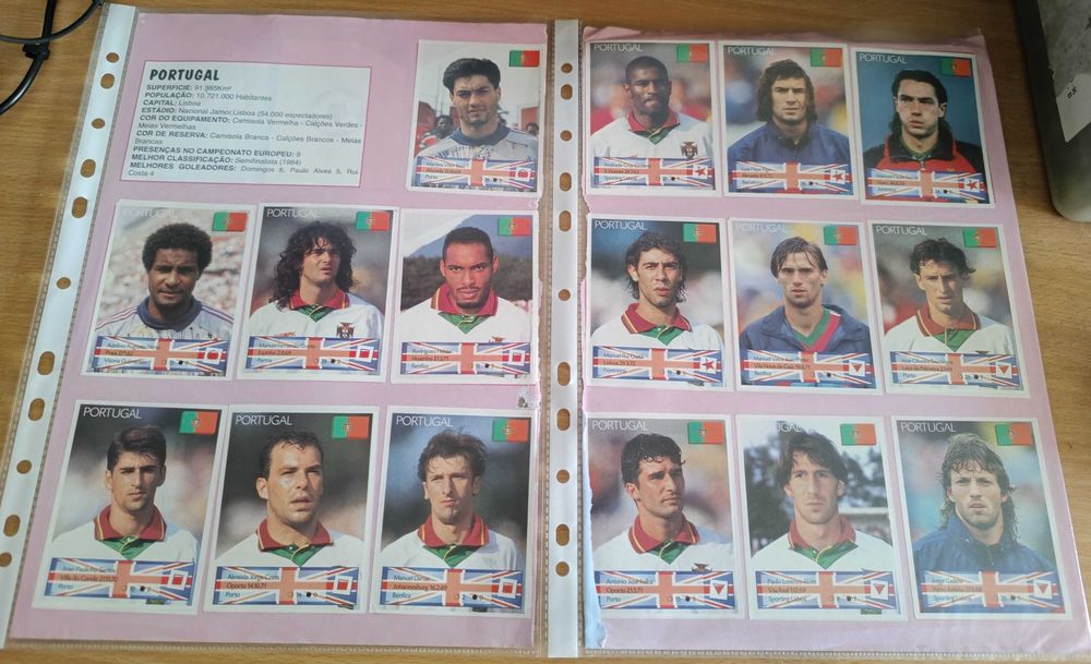 30 Autocolantes do Eurocup 96 Euro 96