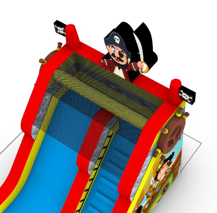 Insuflável Pirate Slide Splash