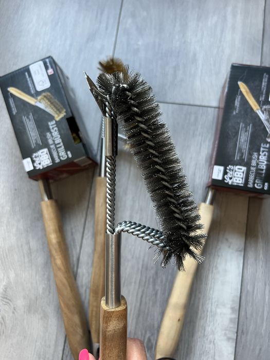 Щітка для чищення решітки трирядова для грилей Weber/Napoleon