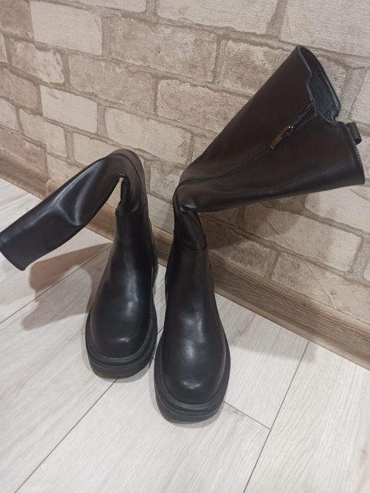 Женские ботфорты 38