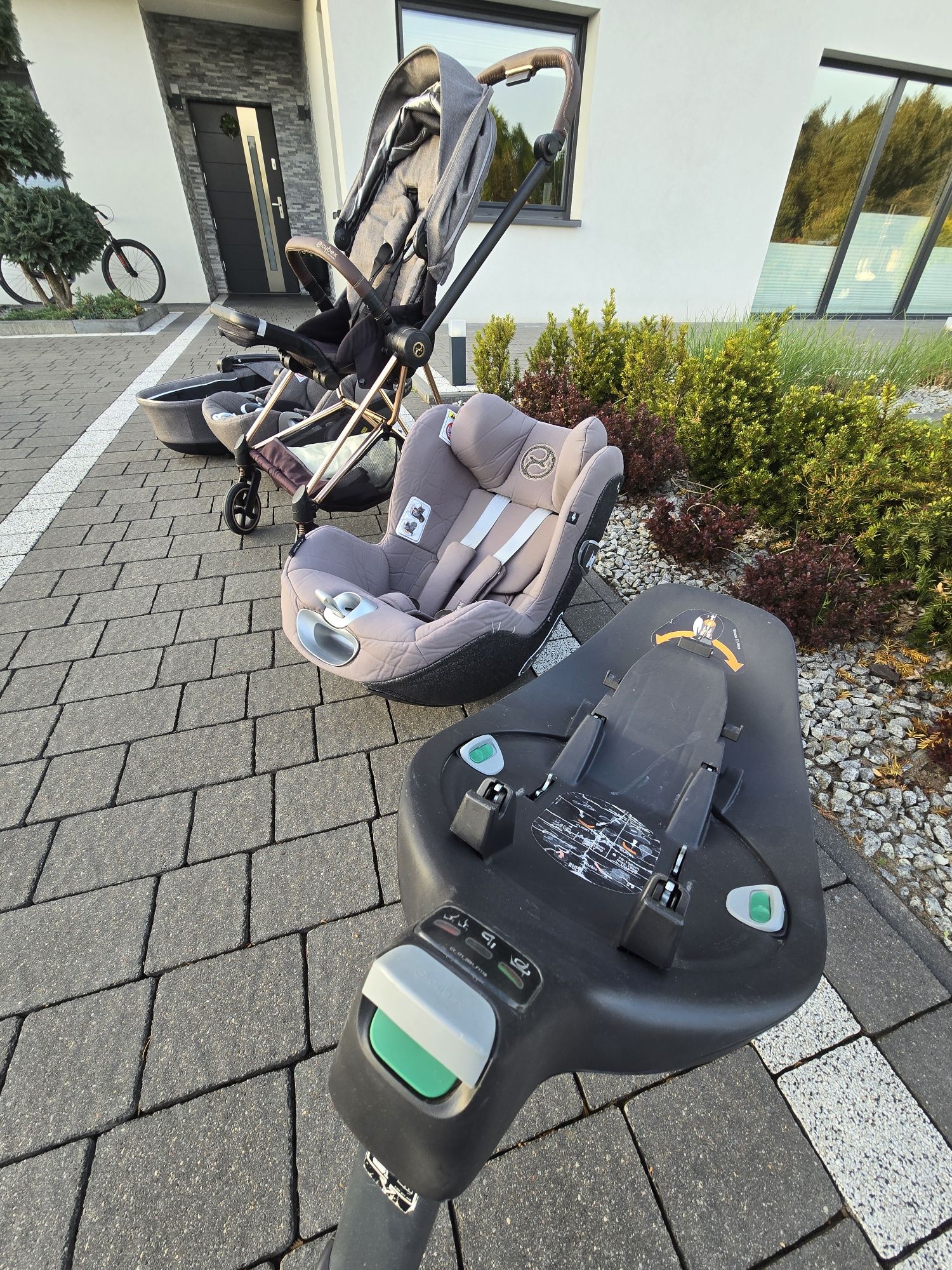 Wózek dziecięcy Cybex Platinum cały zestaw