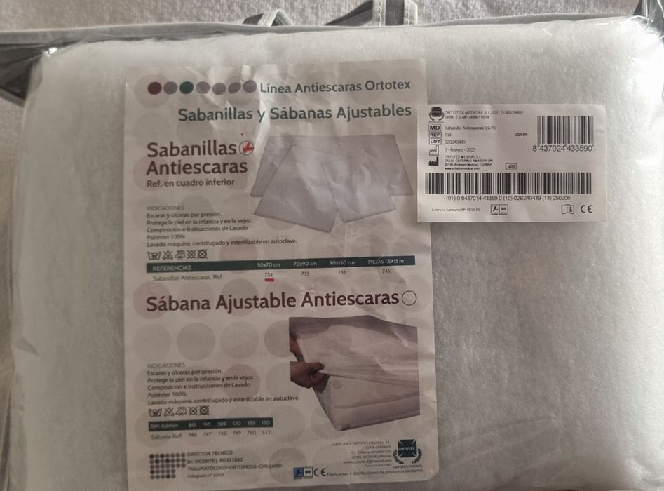 Resguardos anti-escarras novos