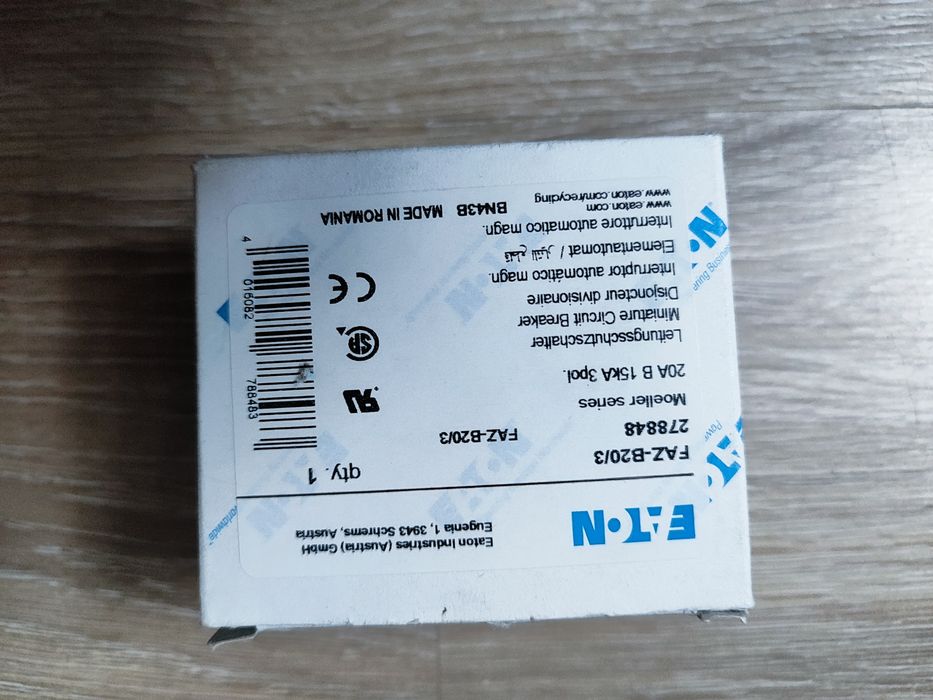 Aparatura Eaton – NOWA RCD + S-y