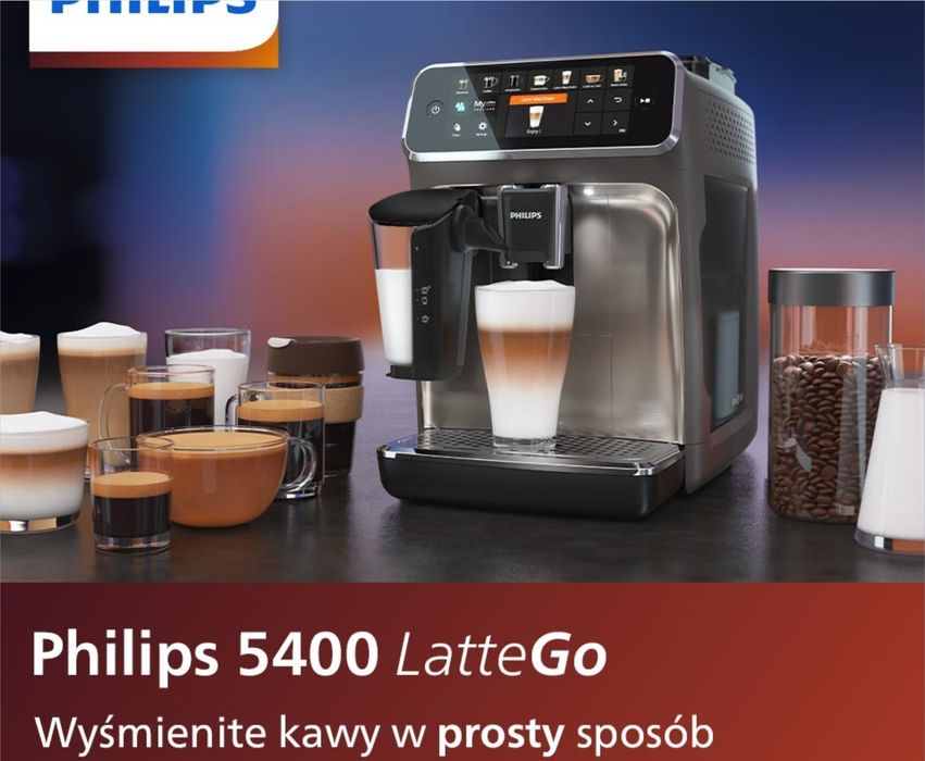 Świetny Ekspres Philips Lattego 5400