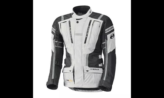 Kurtka motocyklowa Held Hakuna II, męska, kolor szary/czarny

6721