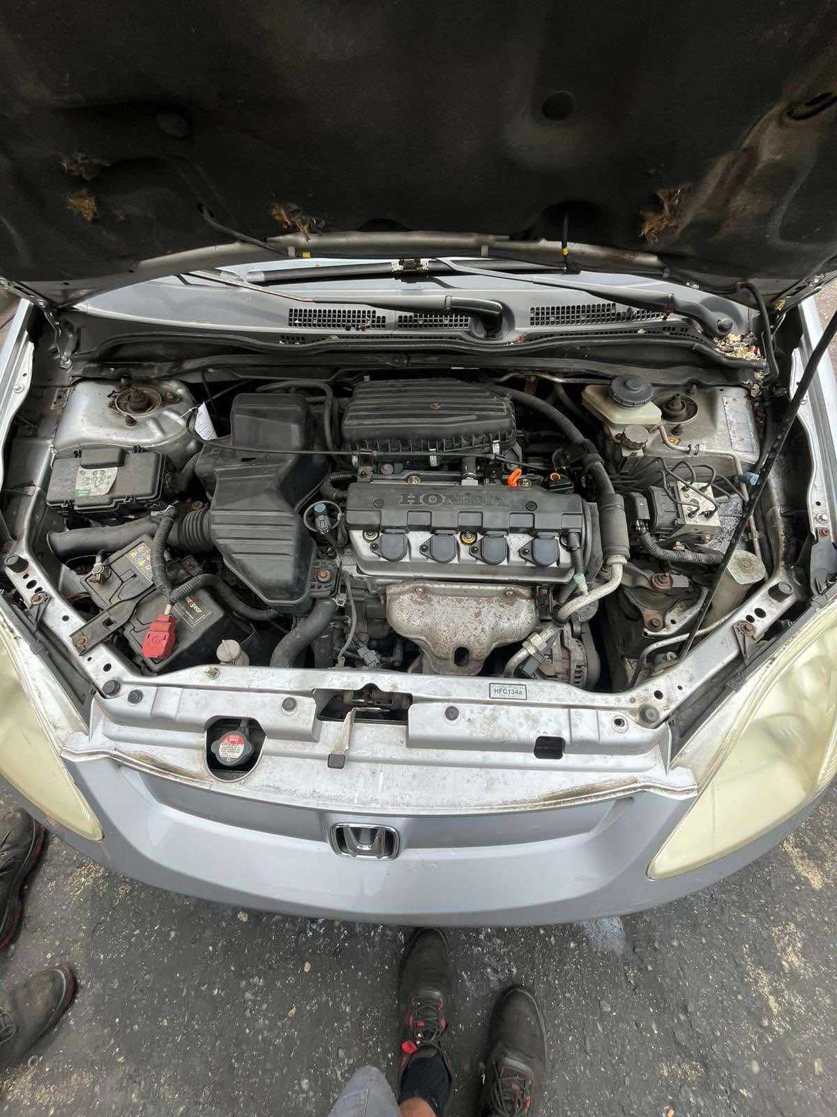 HONDA CICVIC na części 2001r. Adax Opolski Auto Złom Koźle