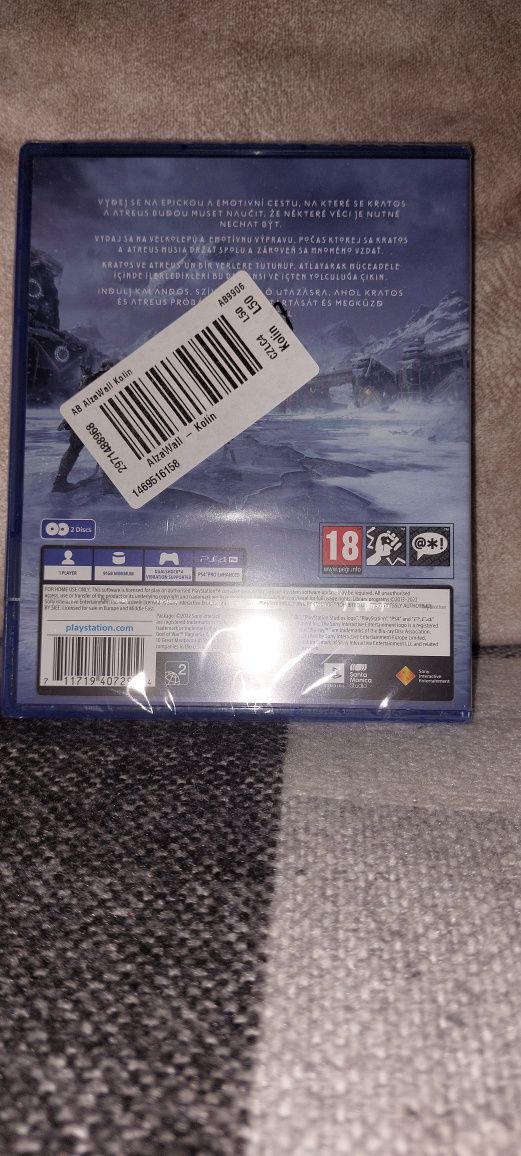 Диск God of war Ragnarok