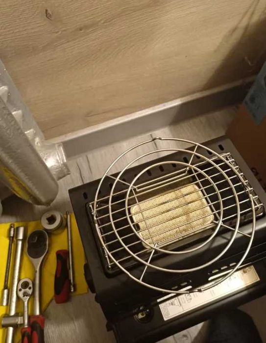 обігрівач газовий для кемпінгу туристичний похідний на риболовлю