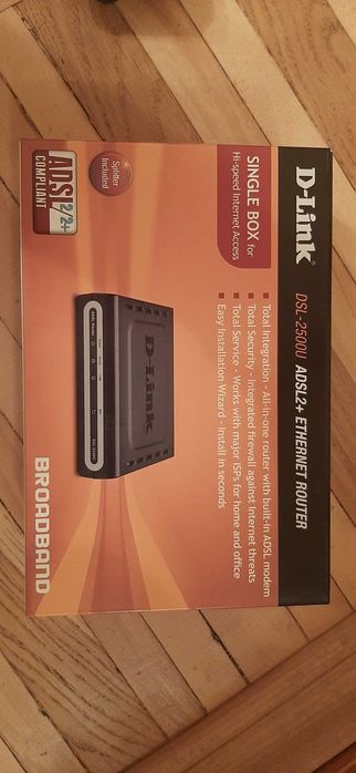 Продам D-link DSL-2500U ADSL2 + Enternet Router