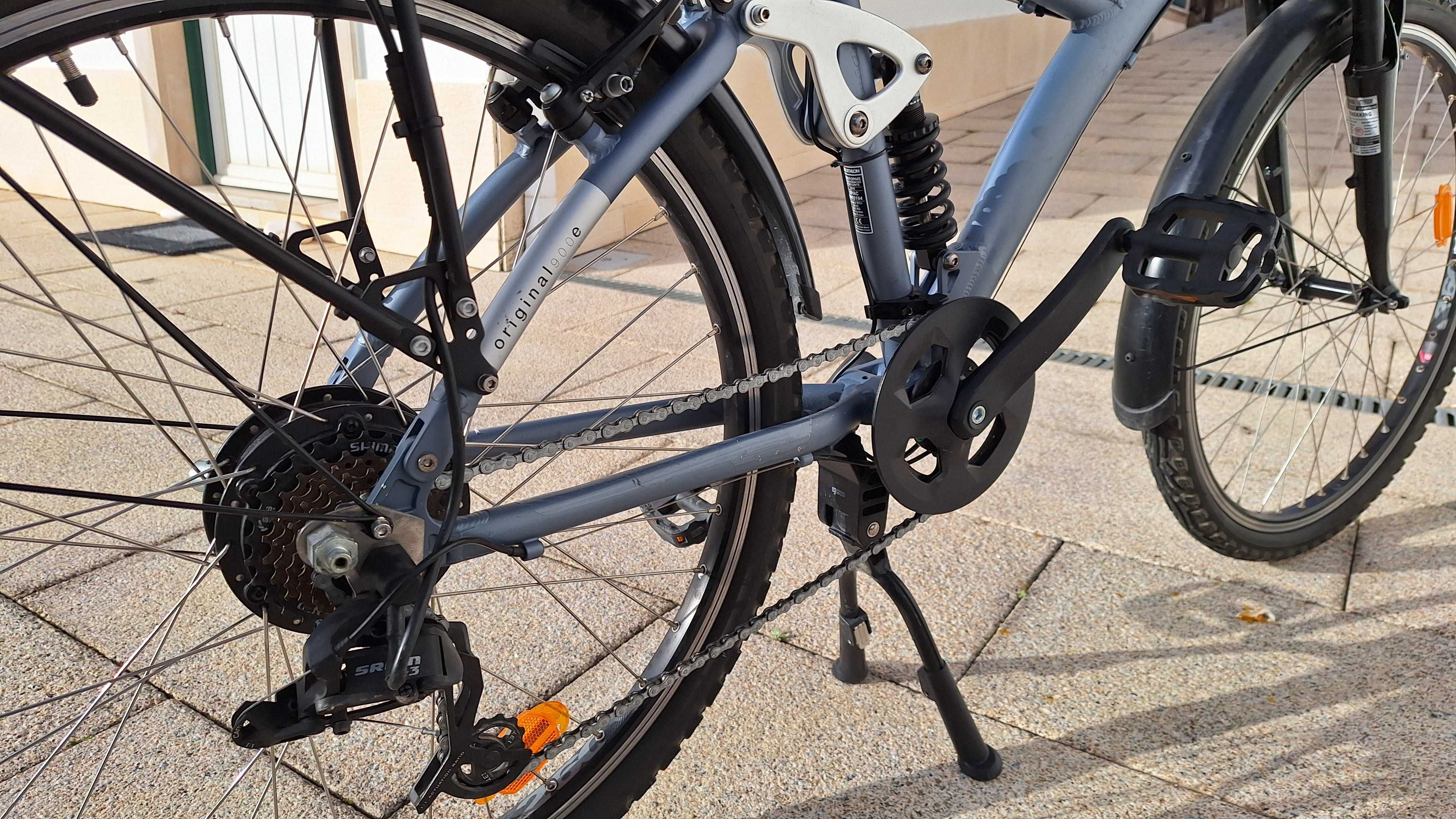Bicicleta elétrica urbana B'twin Original 900e