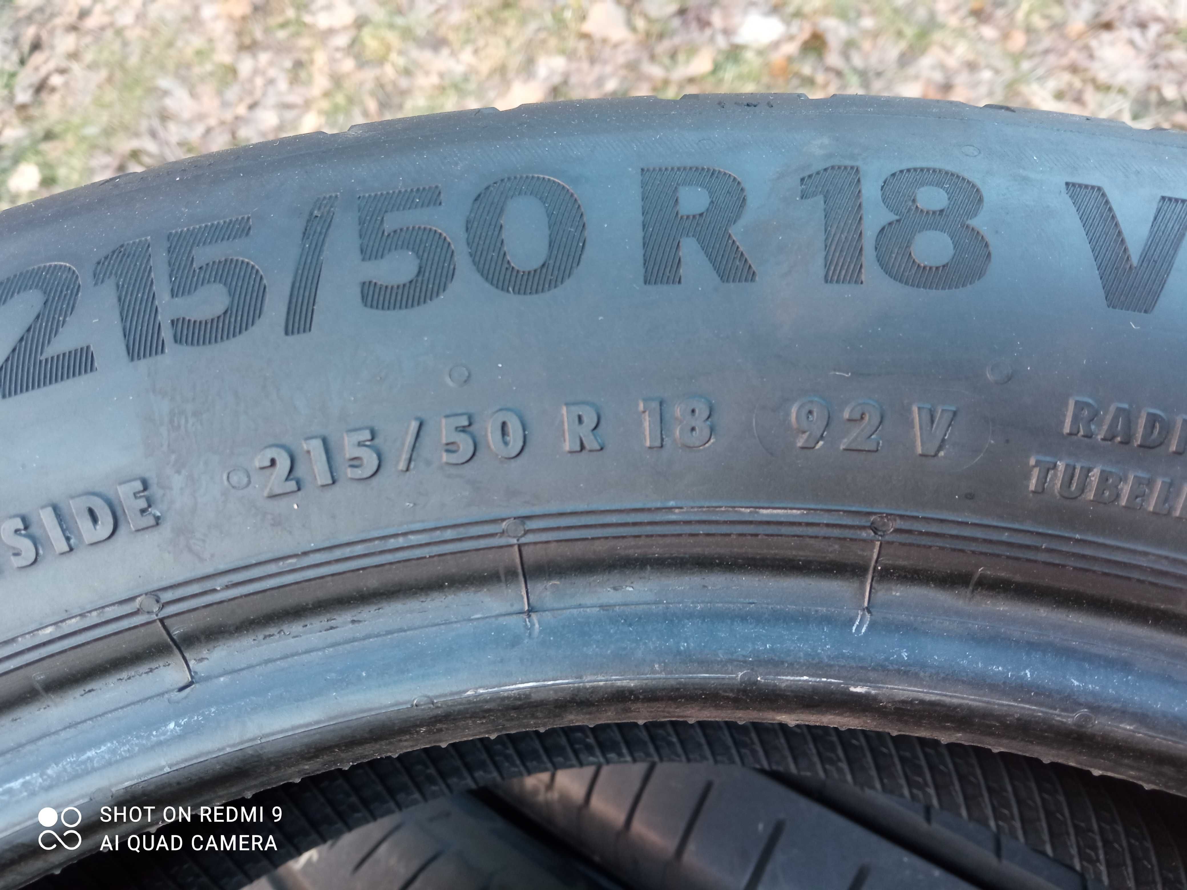 Opony letnie Continental 215/50R18 92V cena za kpl!!!