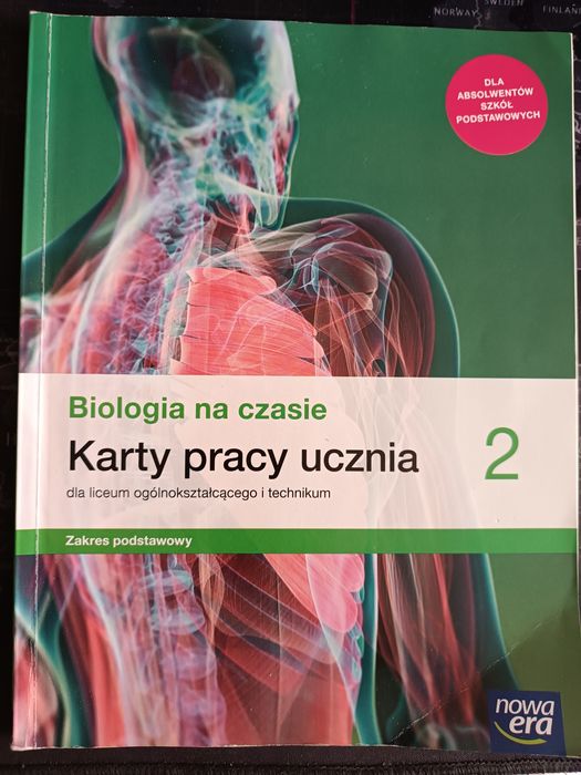 Biologia na czasie karty pracy