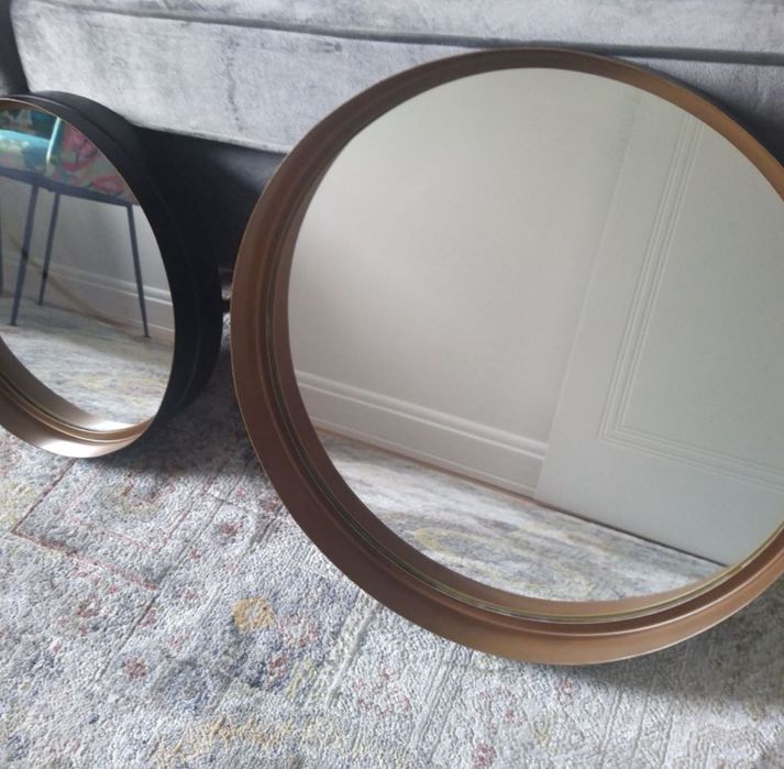 Lustro, lustra Kave Home zestaw, Salon Kare