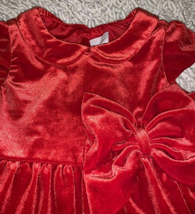 платье h&m на 12-18 мес