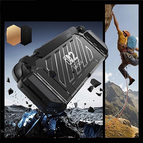 Etui Supcase Unicorn Beetle Pro na Nintendo Switch 2 - czarne