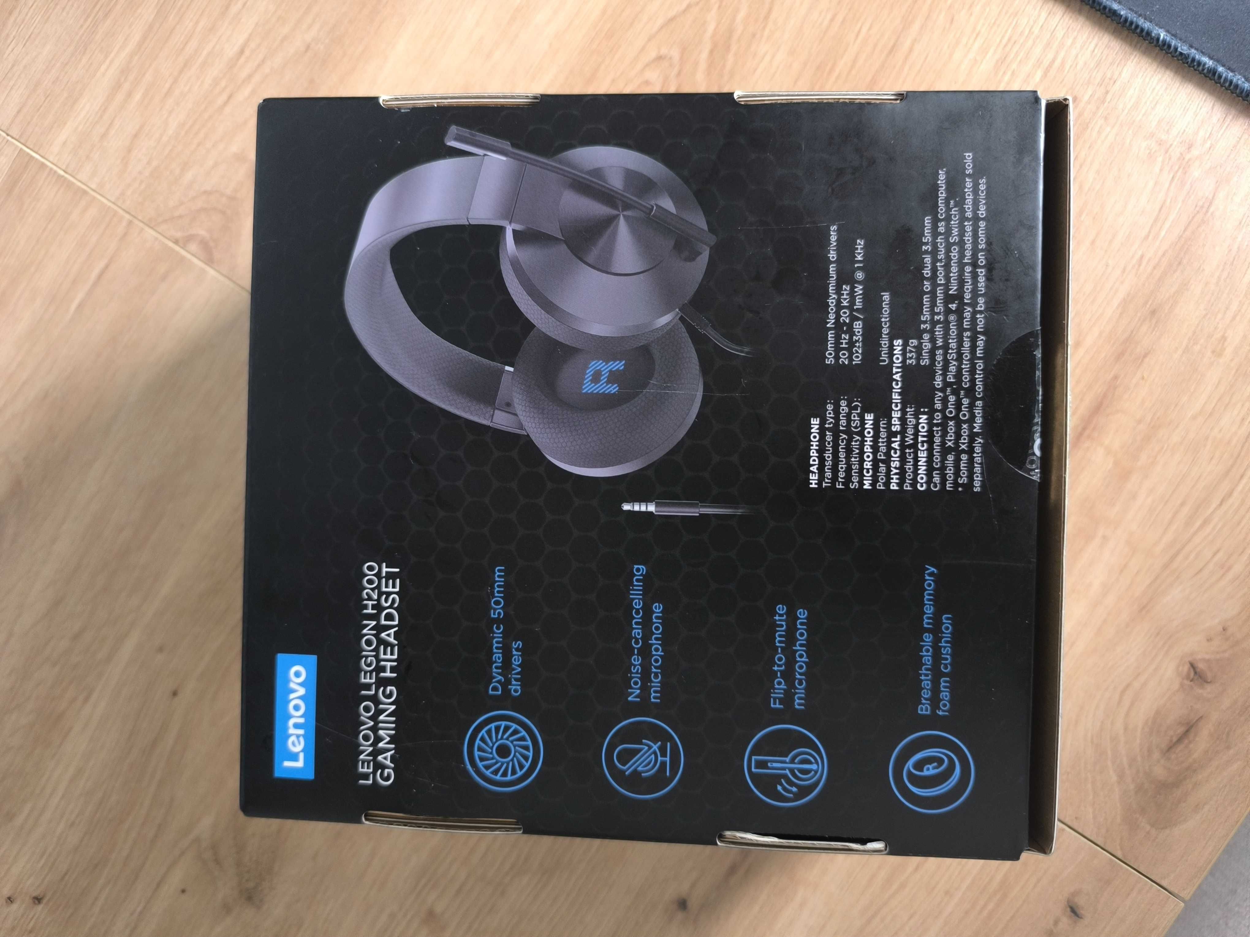 Słuchawki gamingowe Lenovo Legion H200