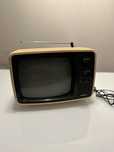 Televisao vintage beje