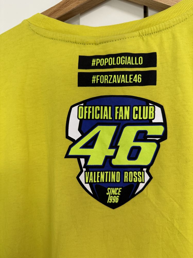 Koszulka T-Shirt Vr46 L Valentino Rossi Fun Club Moto Gp