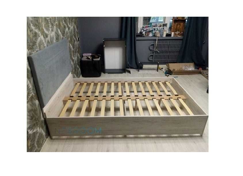 Кровати 1600*2000 мм с ламелями и мягким изголовьем. В наличии Харьков