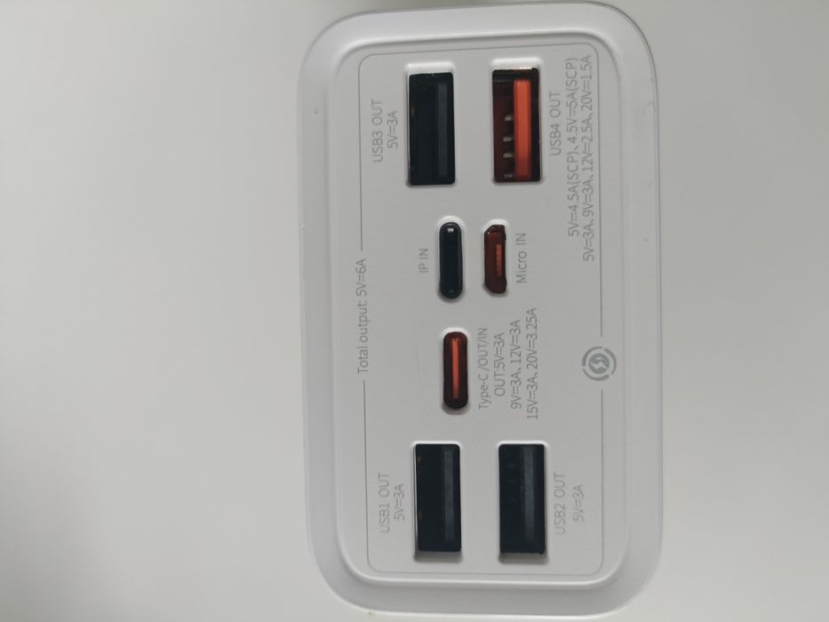 Powerbank BASEUS Amblight 30000mAh 65W
Cały komplet