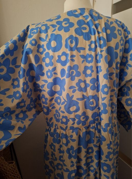 Długa bawełniana sukienka