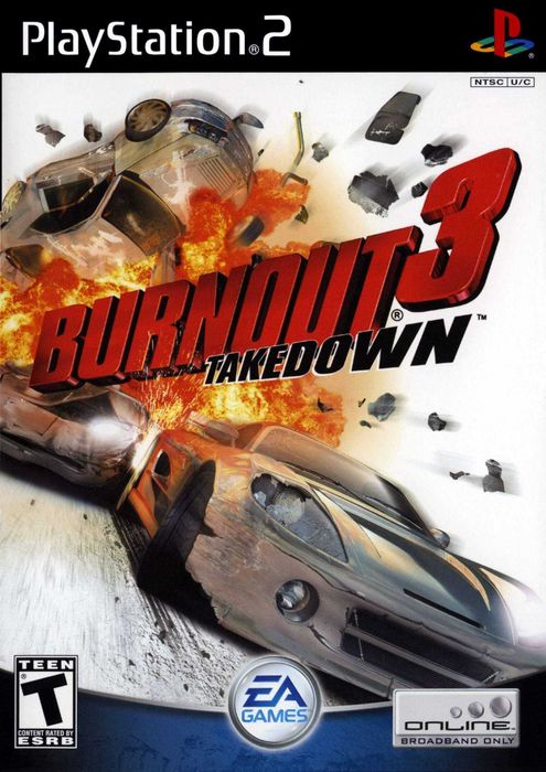 PS2 Burnout 3 Takedown Games4US Pasaż Łódzki
