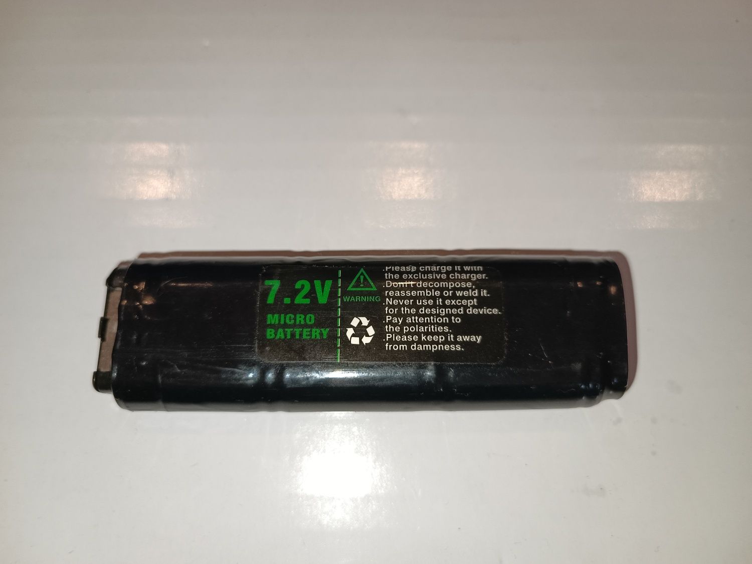Oryginalna bateria Ni-Mh 7.2V do Repliki Well Scorpion R2 + ładowarka