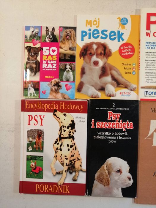 8x pies w domu w rodzinie wychowanie encyklopedia