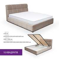 Ліжко з двохстороннім матрацом і Металічнов решітков |NEW Ліжка