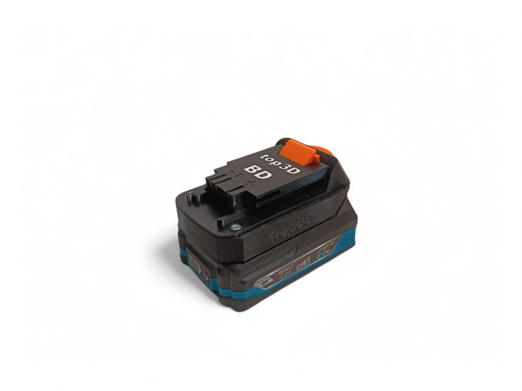 Adapter Black Decker na baterie Dedra SAS przejściówka
