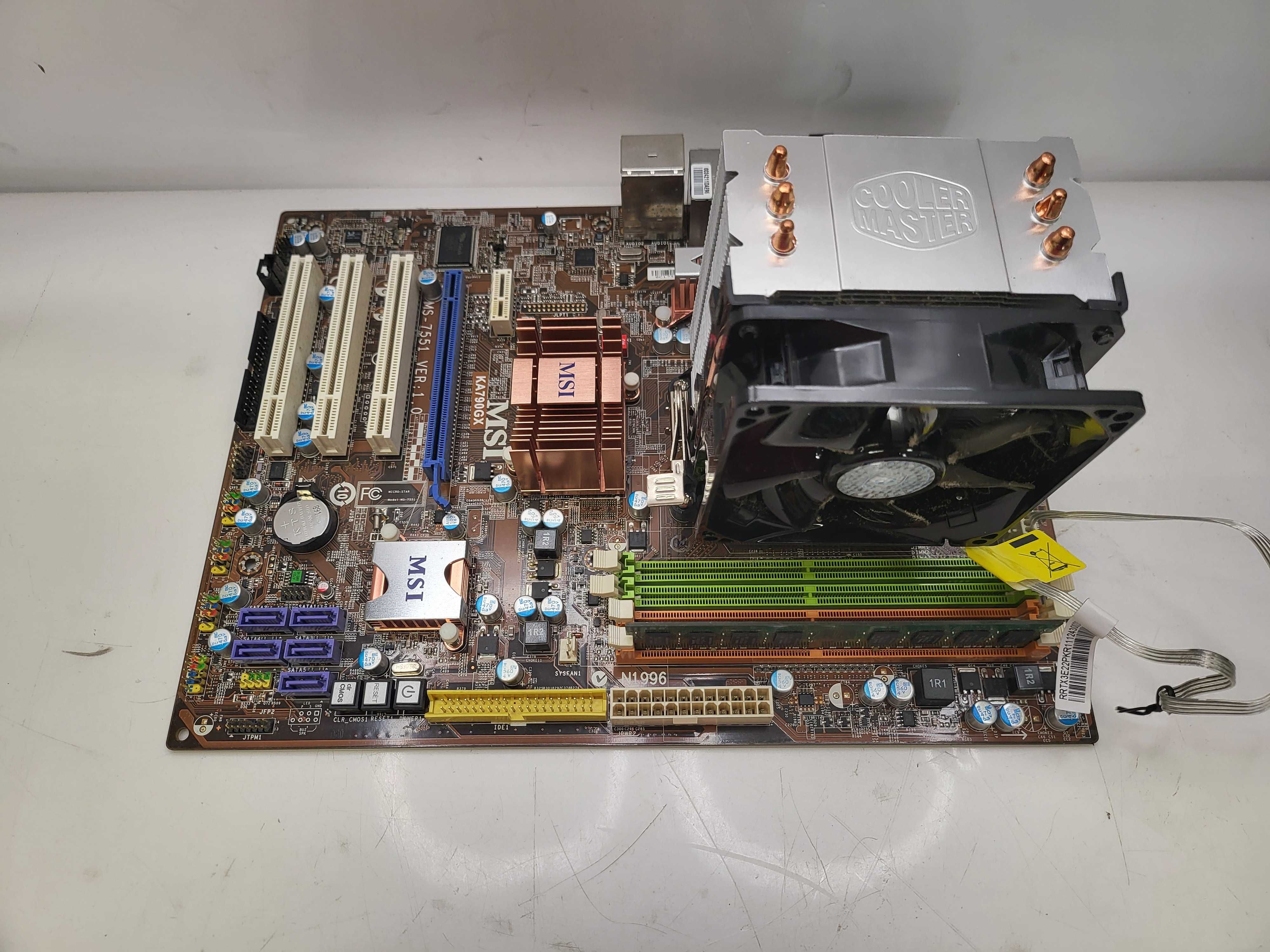 Płyta Główna MSI MS-7551 KA790GX HDMI AM2/AM3 DDR2 Black Jack Sulechów