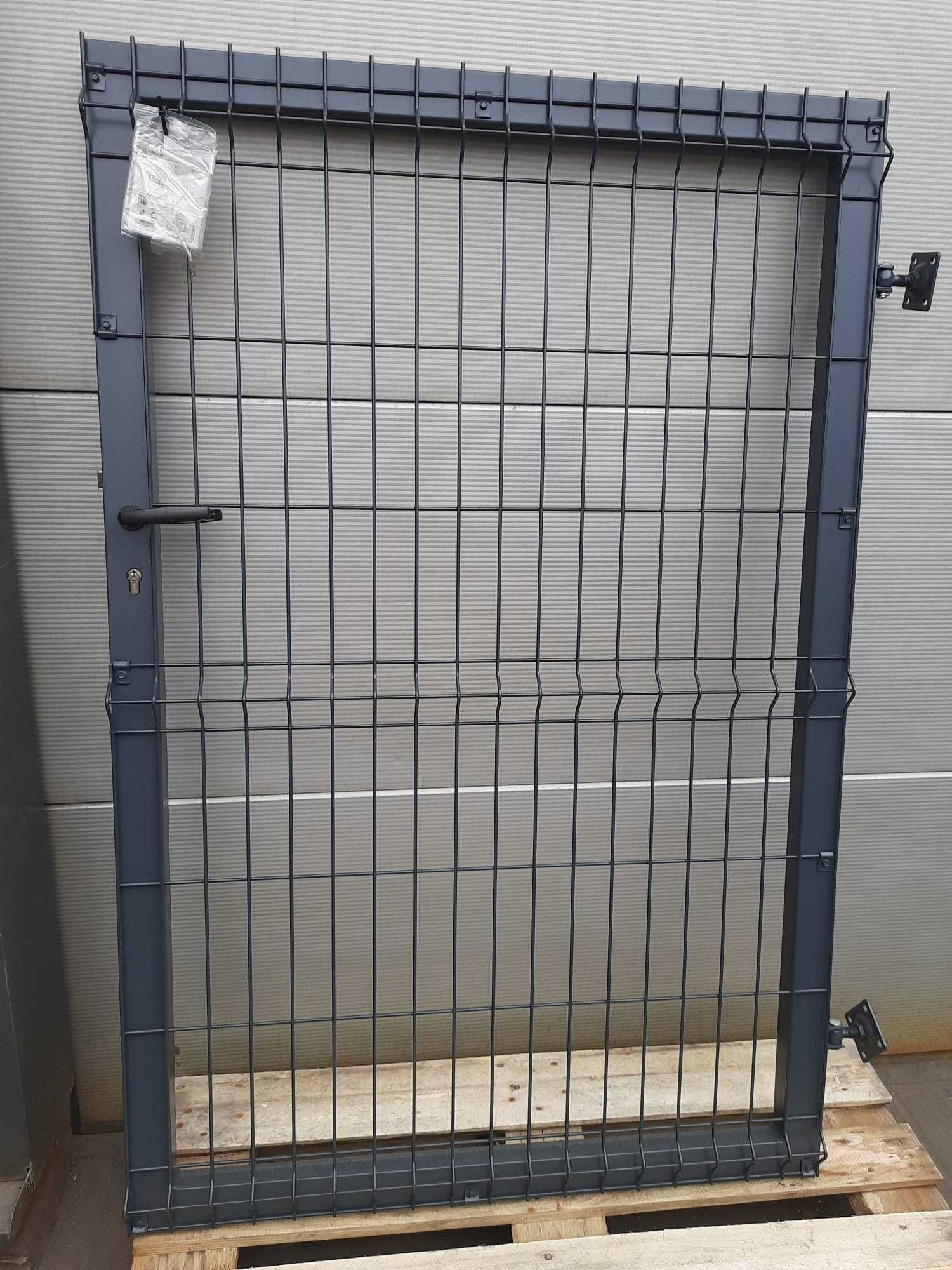 Furtka, bramka z wypełnieniem panelowym fi 5 RAL 7016 H 1,23m