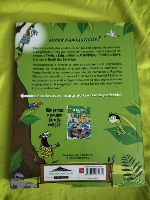 Livro: O bando das cavernas super fantásticos
