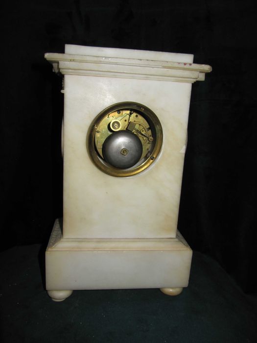 Dobra Cena-MARMUR-Empire zegar kominkowy ok 1830r