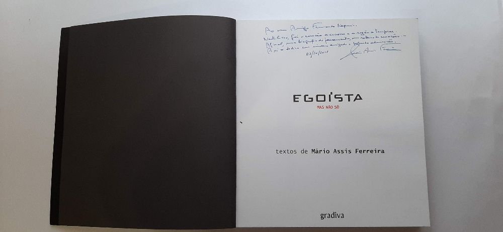 Revista EGOÍSTA (MAS NÃO SÓ) - Mário Assis Ferreira. 1ª Edição 9/2015