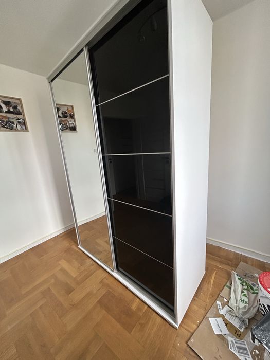 Szafa przesuwna biała