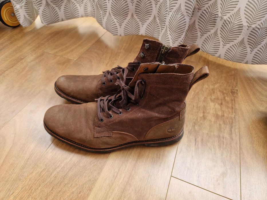 Timberland botas Kendrick Side Zip castanhas 45