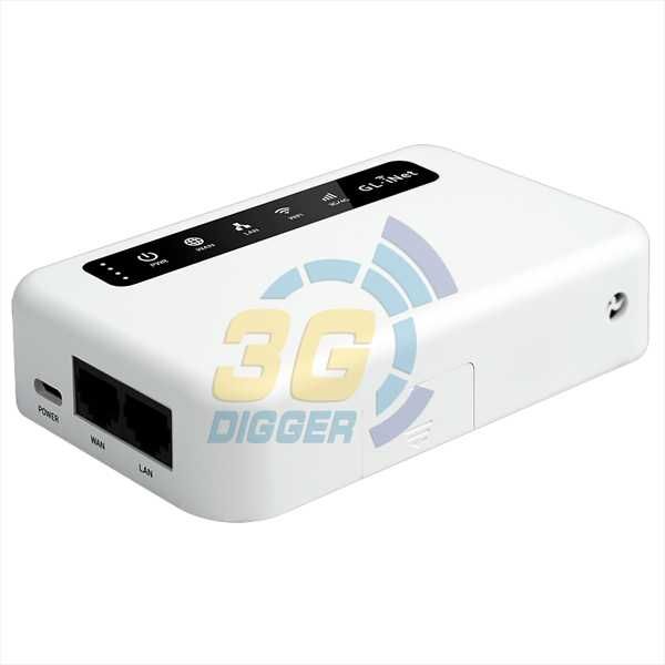 Мобільний 4G WiFi роутер GL-iNet Puli GL-XE300 з VPN, WireGuard, TOR