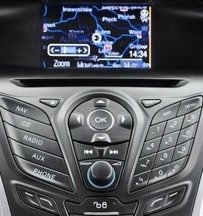 Ford Mapy 2022/2023 Karta FX NX MFD Sync Polskie menu PIN