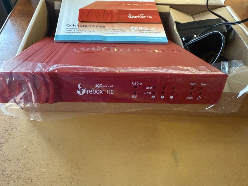 Zapora sieciowa WatchGuard Firebox T10-W