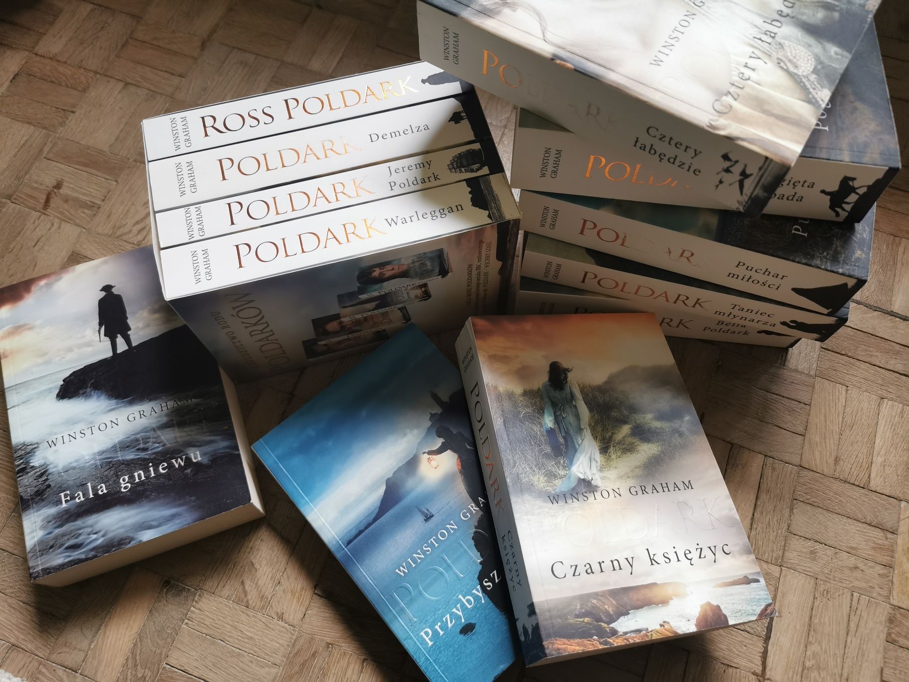 Dziedzictwo Rodu Poldarków/Poldark - Winston Graham 12 tomów