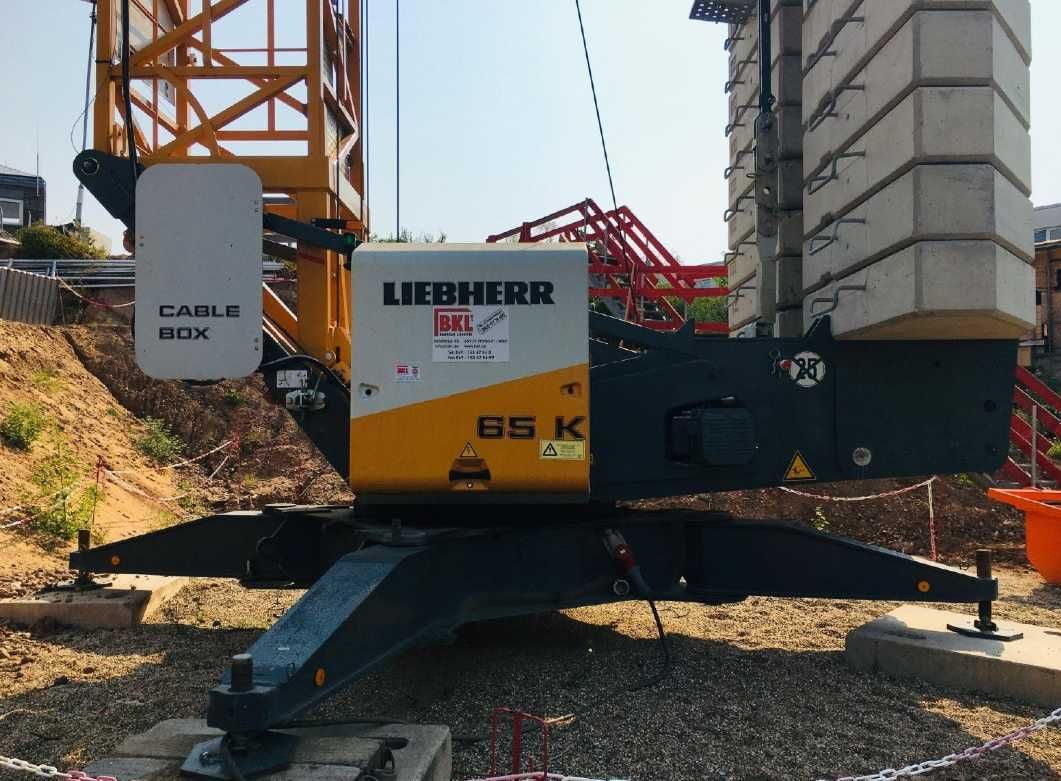 Żuraw szybkomontażowy wieżowy Liebherr 65K Dźwig budowlany Dotacja!